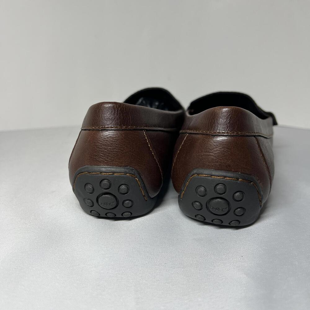 Women's B.O.C. Brown Penny Loafer Moccasin Size 8.5M - Picture 6 of 8